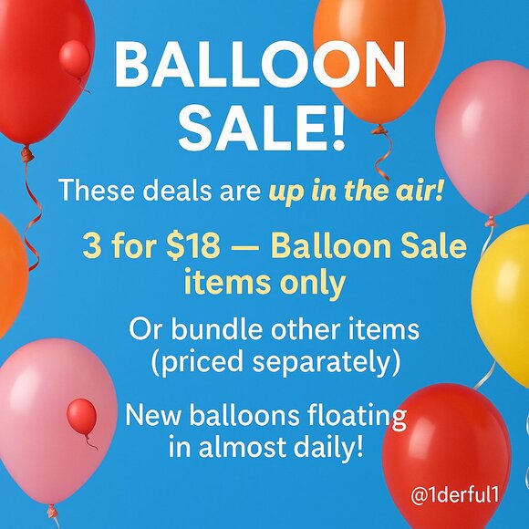 😍Tip: Search 🎈 in my closet to see ALL Balloon Sale items - Picture 1 of 1